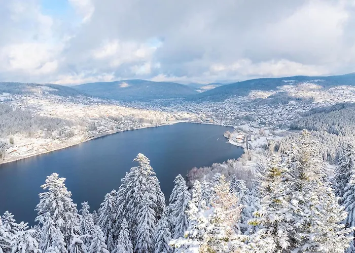 Horská chata Charming Cocoon Pool And Jacuzzi Gérardmer