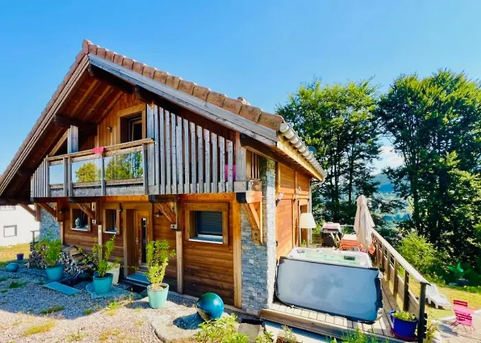 Charming Cocoon Pool And Jacuzzi Horská chata *